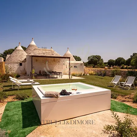 Tatil Evi Td Dimora Le Pire Trulli With Private Jacuzzi
